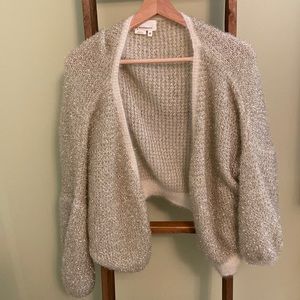 Anthropologie Cardigan - open style, drop shoulders